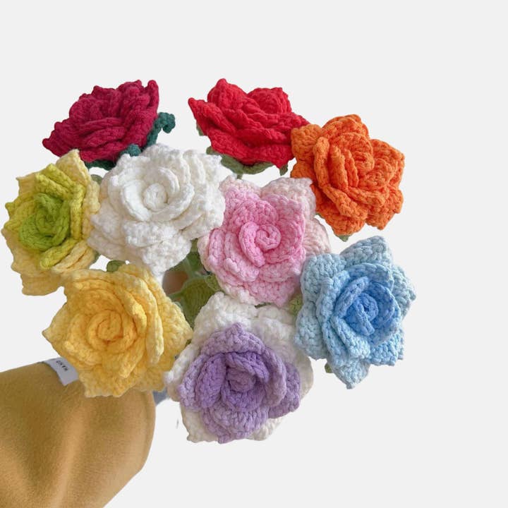 Lilyrosy Crochet Common Roses, Handmade Gifts for wholesale by Lilyrosy(Duty free)