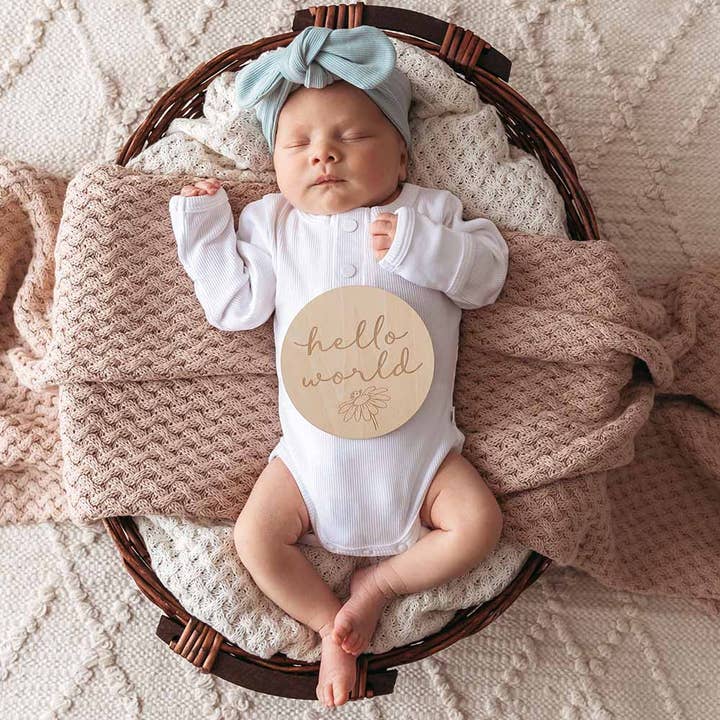 Snuggle Hunny - Wholesale Bodysuit (Non-Footed) - Baby - Milk Long Sleeve Organic Bodysuit