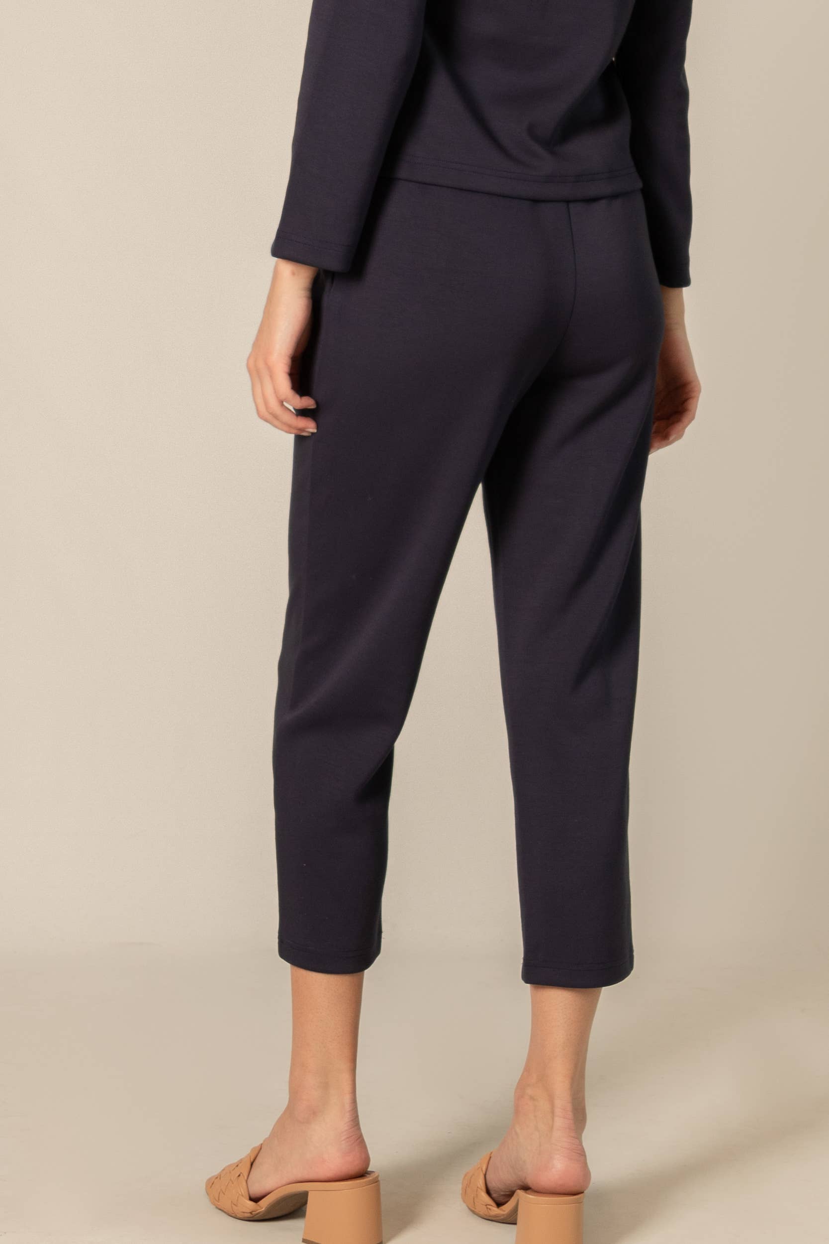 P. CILL - Wholesale Pants - Women's - P. CILL Butter Modal Waist Band Ankle Pants3