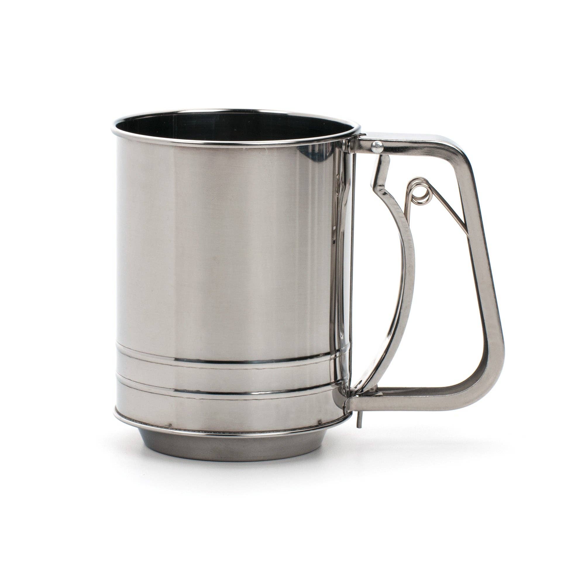 RSVP International - Vente Ustensile/gadget de cuisine - Tamis à farine triple maille - 3 tasses1