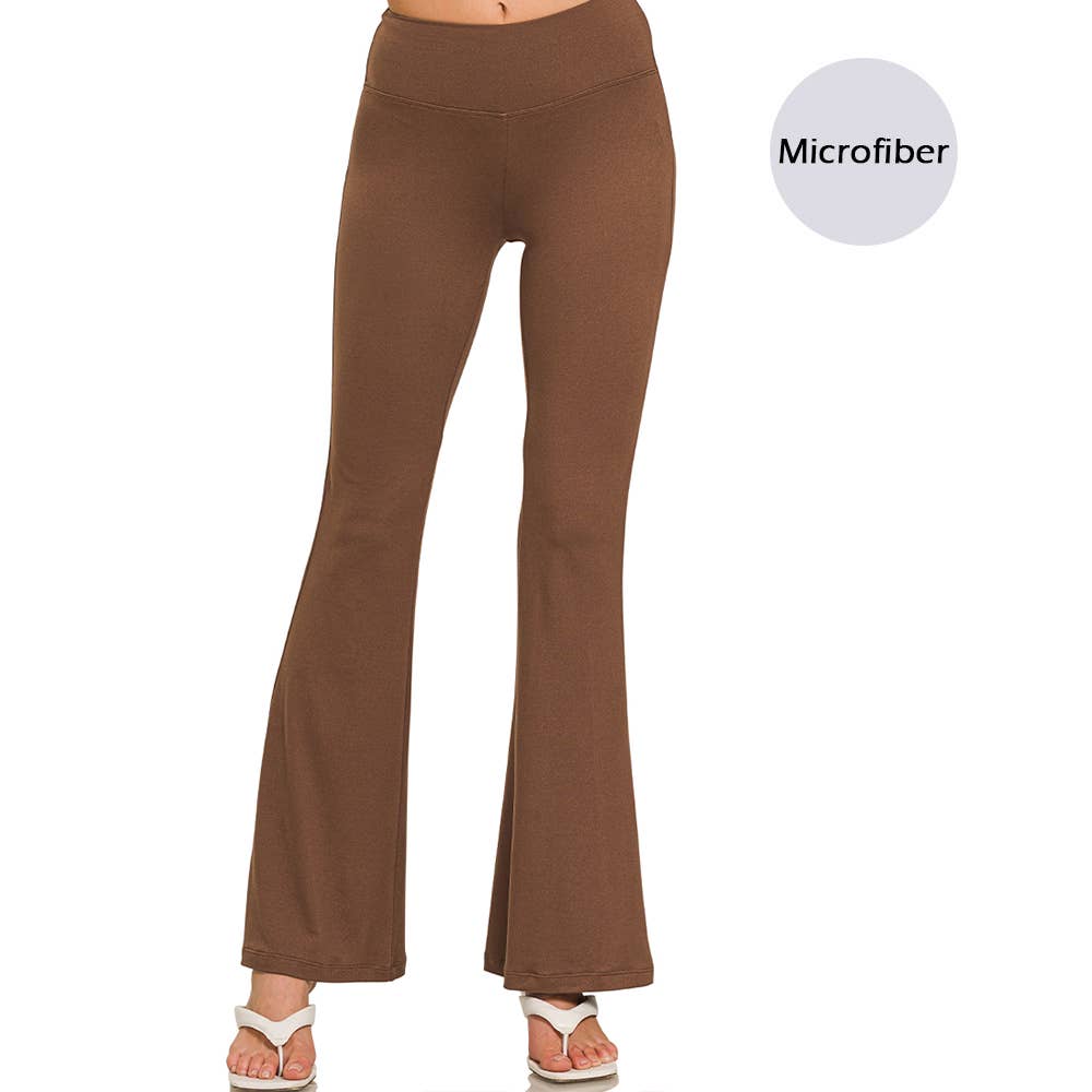 42POPS - Wholesale Athletic/Lounge Leggings - Women's - ',,.....Buttery Soft Flare Leg High Waist Yoga Pants9