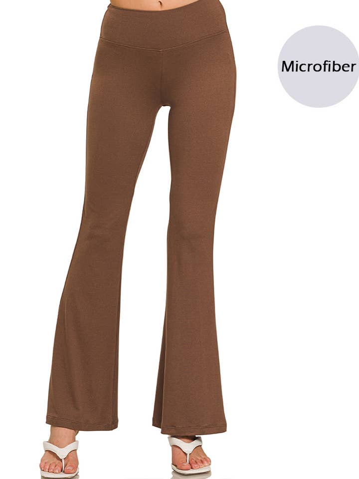 42POPS - Wholesale Athletic/Lounge Leggings - Women's - ',,.....Buttery Soft Flare Leg High Waist Yoga Pants9