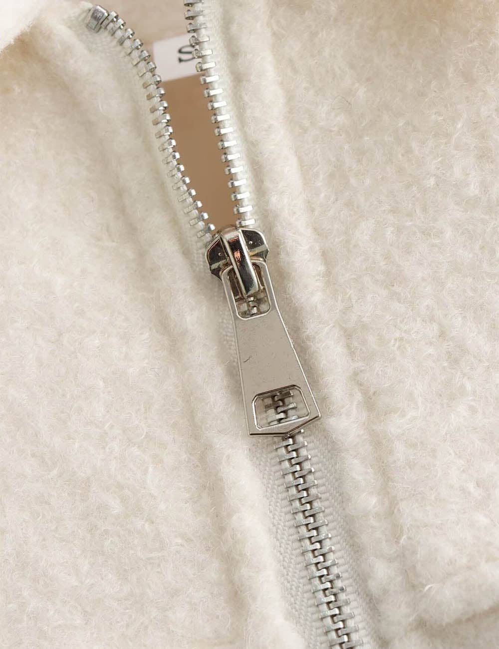 Sweetkama - Wholesale Jacket - Women's - Ladies Turn Down Collar Boxy Cropped Wool Blend Jacket10