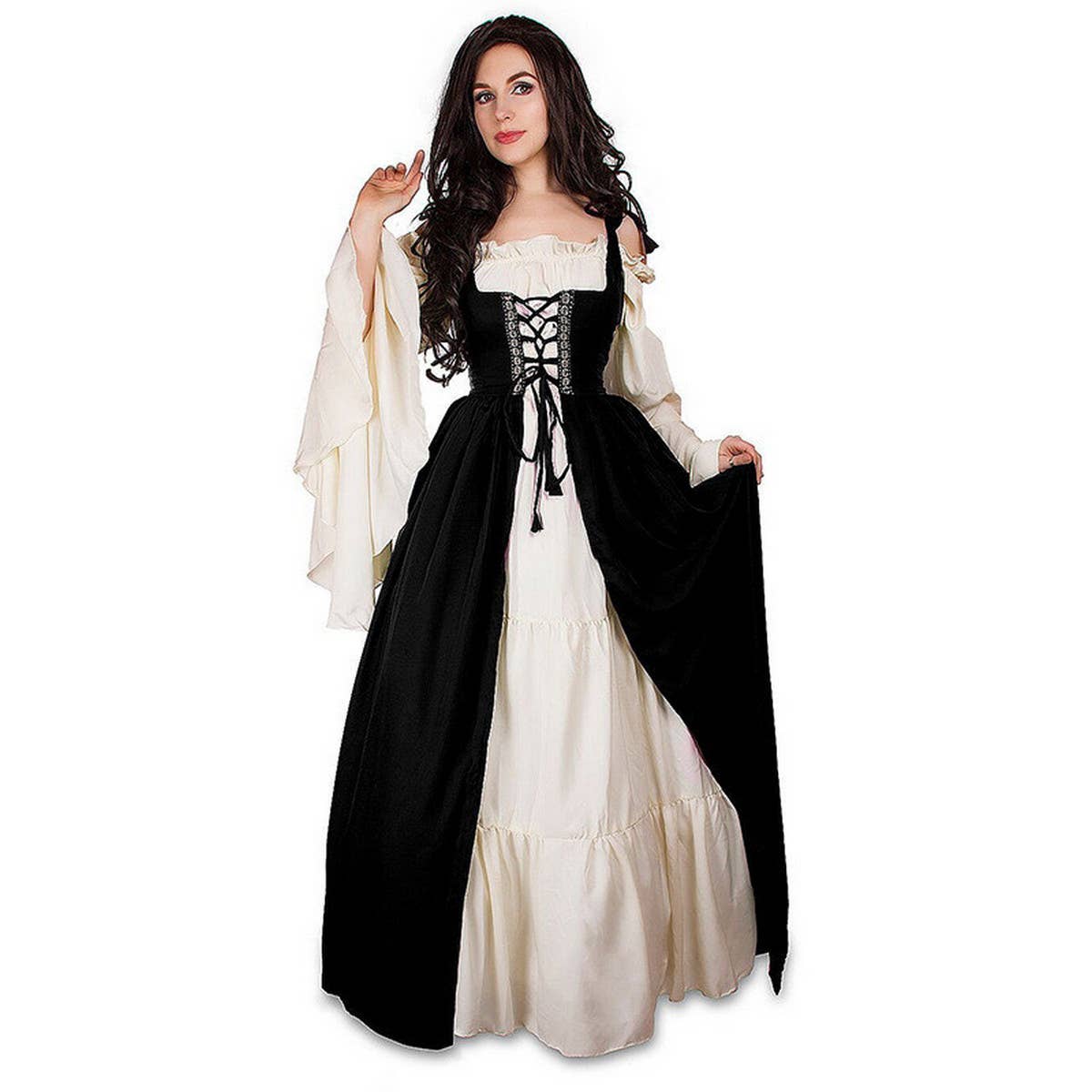 ACCITY - Wholesale Costume - Women's - HALLOWEEN BONDAGE CORSET DRESS COSTUME_CWMM15066