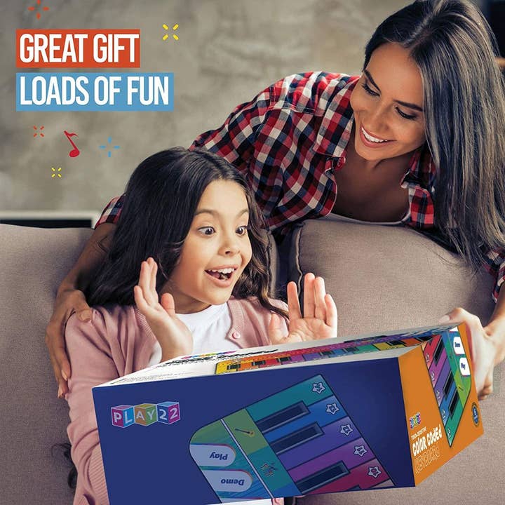 Play22 - Wholesale Musical Toy - Kids & Baby - 6 ft. Floor Piano Mat for Toddlers - Giant Piano Playmat5