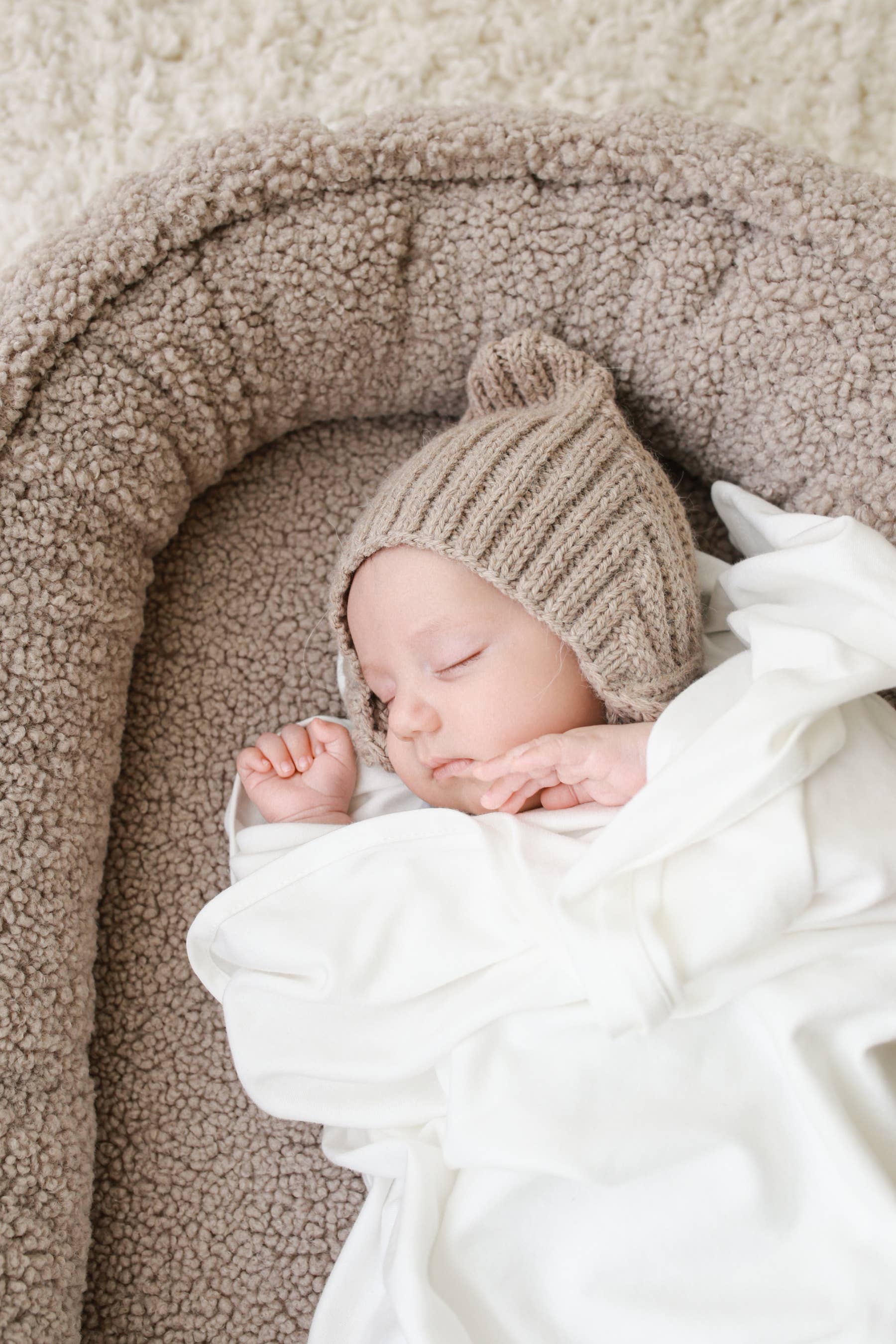 Babyly - Wholesale Bassinet - Baby - All Teddy babynest - 2 colors babyly3