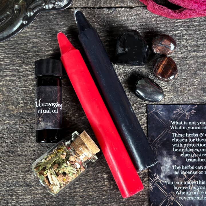 of Forest and Fae - Wholesale Meditation Supplies - Return to Sender Spell Kit • Witchcraft Shielding1