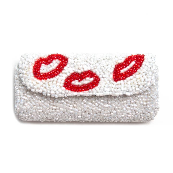 Lh Lh Lèvres Blanc Rouge pour la vente par Tiana Designs