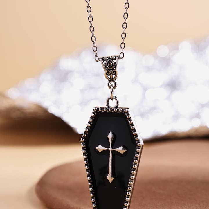 Gothic Coffin Cross Pendant Necklace and other Purchase Wholesale gothic kleidung. Free Returns & Net 60 Terms on Faire trending on Faire.