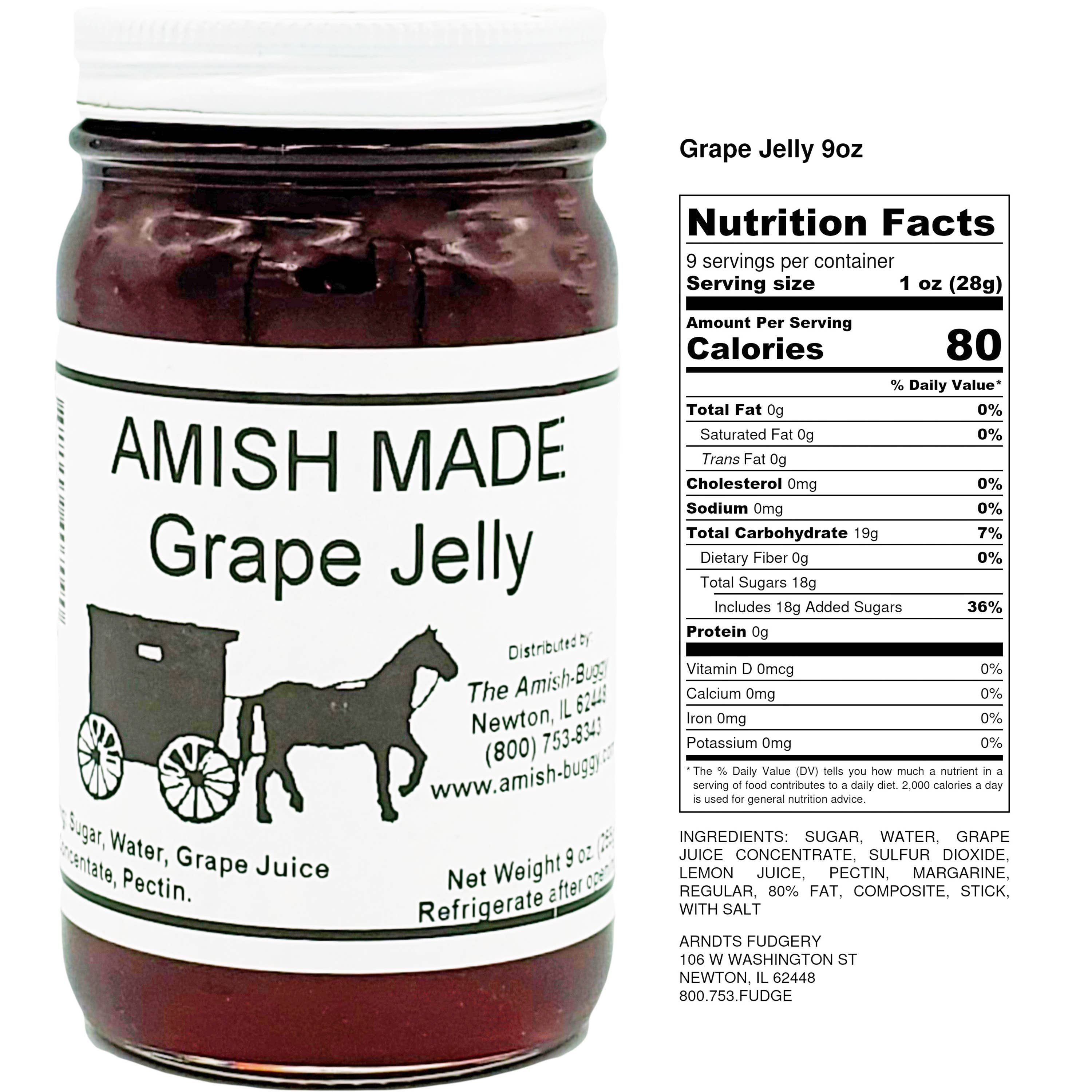 Arndt's Fudgery LLC - Wholesale Jam/Jelly - Amish made Jam and Jellies - 8 oz.14