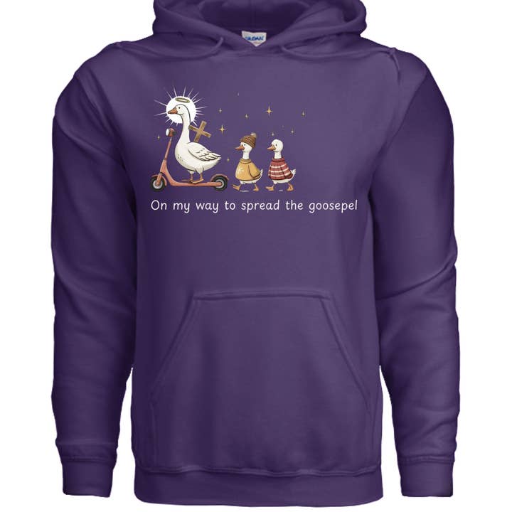 Étalez le sweat à capuche goosepel pour la vente par Wranglin' Daisies LLC