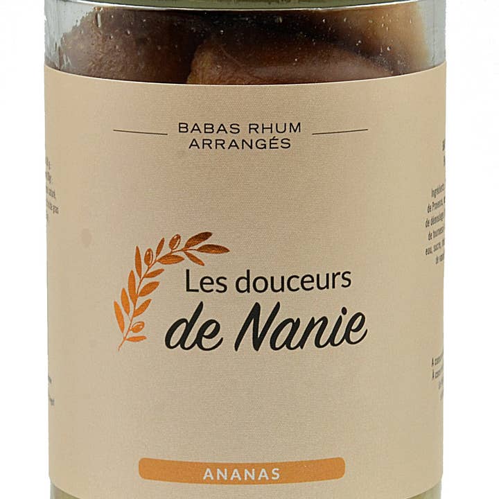 Temple Gourmand – wholesale Tårta – Baba rom arrangerad med ananas-kanel