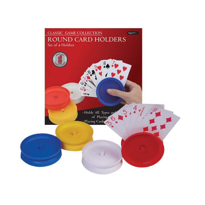 Round Card Holder (4) for wholesale by Hansen Game Gift & Toy Company