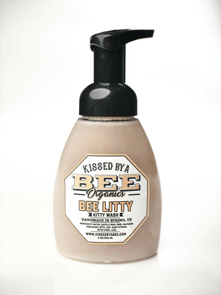 Nettoyant Bee Litty Kitty (Vagi) (8 oz) pour la vente par Kissed By A Bee Organics