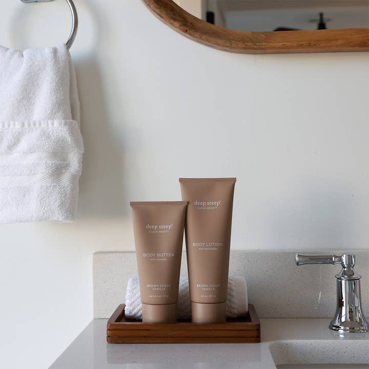 Deep Steep Clean Beauty - Wholesale Body Cream/Lotion - Body Lotion - Brown Sugar Vanilla 8oz4