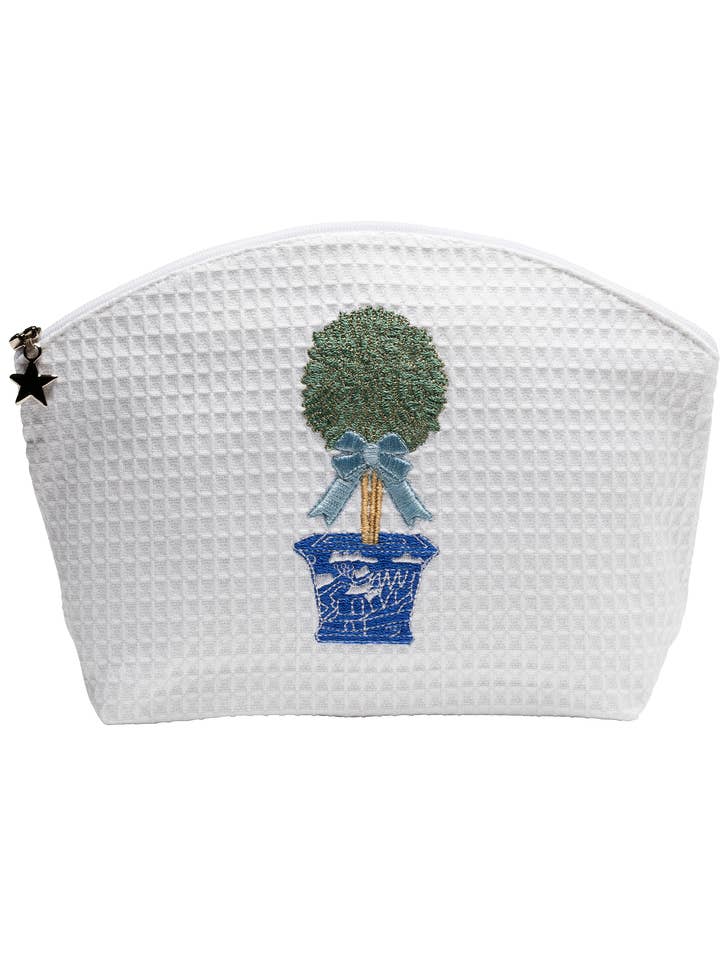 Cosmetic Bag (Medium), Boxwood Topiary for wholesale by Jacaranda Living