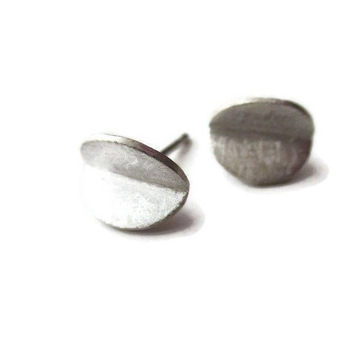 Kimya Joyas – Brincos de pino por atacado – Brincos de Prata em Meia-Lua3