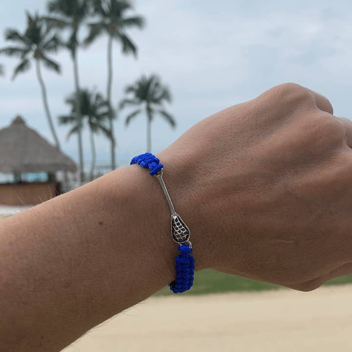 Sportybella - Wholesale Woven/Braided Bracelet - Lacrosse Rope Bracelet - Pick Color1