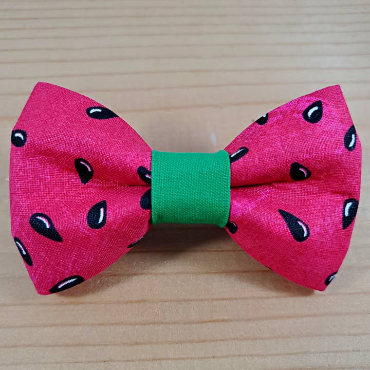 Watermelon Bow Tie for wholesale by Cheeky Chic Bows