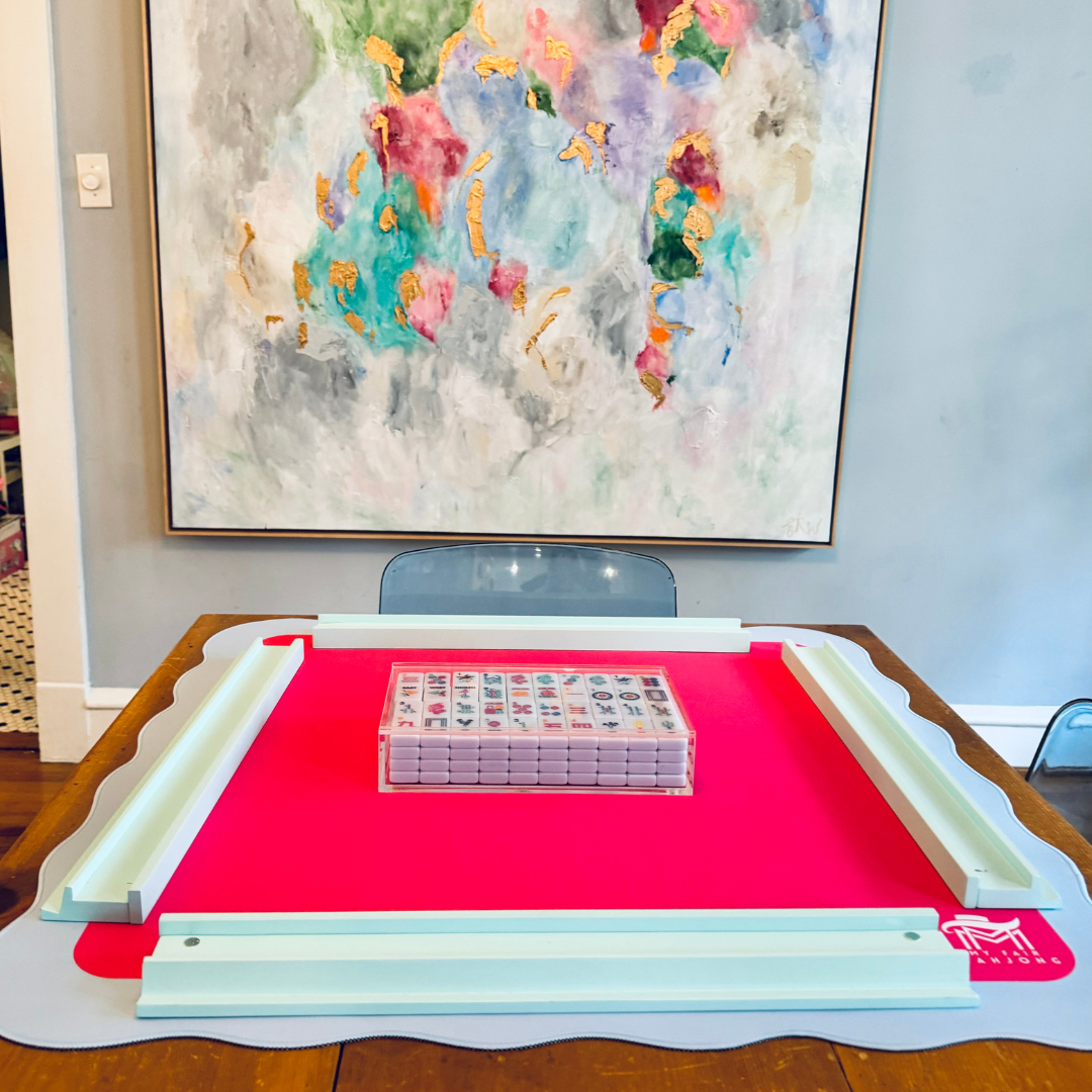 My Fair Mahjong - Wholesale Board Game - MAHJONG MAT  |  Color Wave  |  31" x 31"14