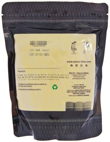 Khla - L'épicerie du Mékong - Wholesale Dried Spice - Black Curry - Organic - Powder - 250g1