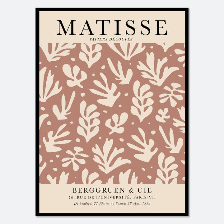 Henri Matisse Cut-Outs Vintage Poster Art Print M37 for wholesale by Sugar & Canvas