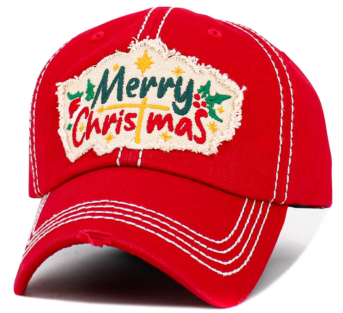 KBETHOS - Venta al por mayor Gorra de béisbol - Mujer - Gorra vintage de feliz Navidad8