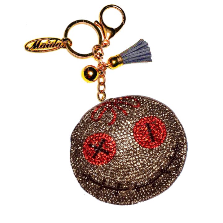 *VOO-DOO DUDE RHINESTONE KEY CHAIN EXCLUSIVE for wholesale by Maida Designs