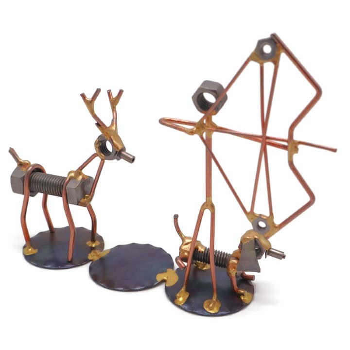 Hunter with Compound Bow for wholesale by Rock Creek Metal Craft