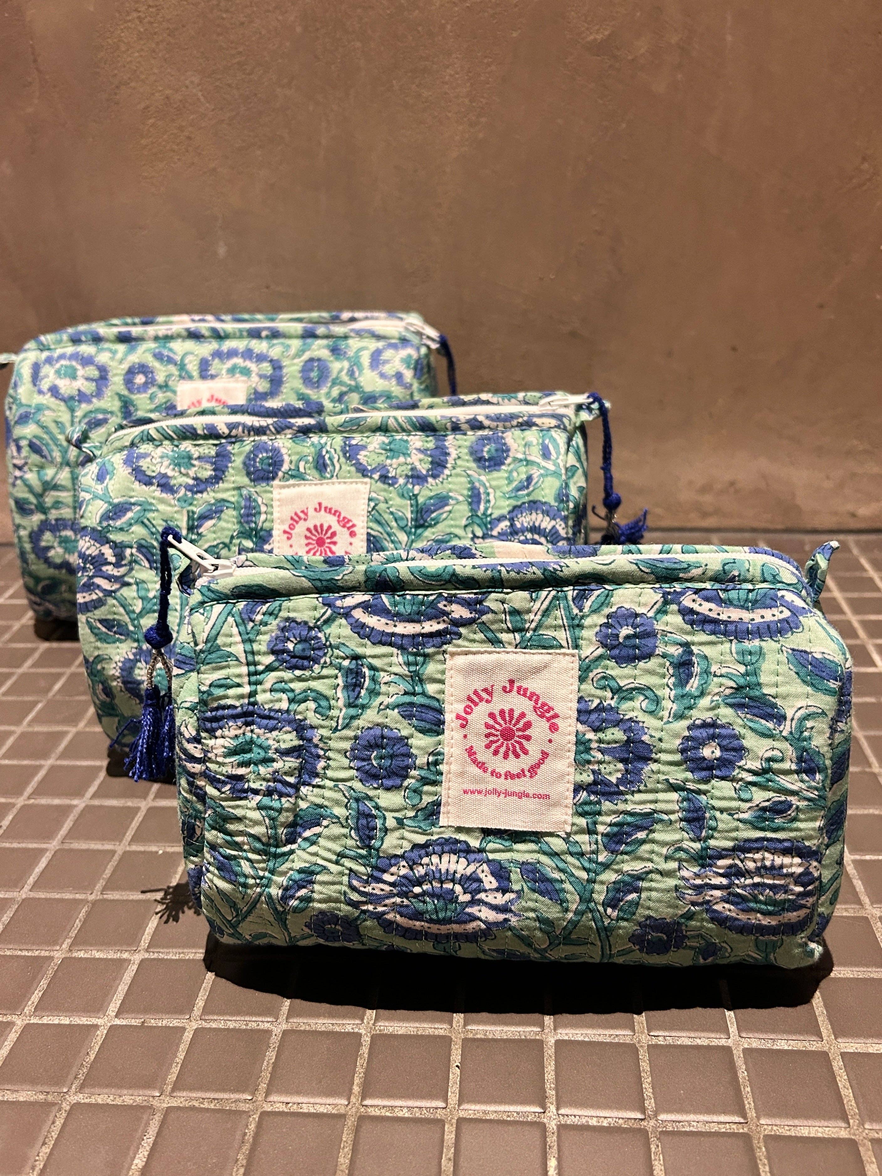 Jolly Jungle - Wholesale Toiletry Bag - Women's - Ocean Flower Kit