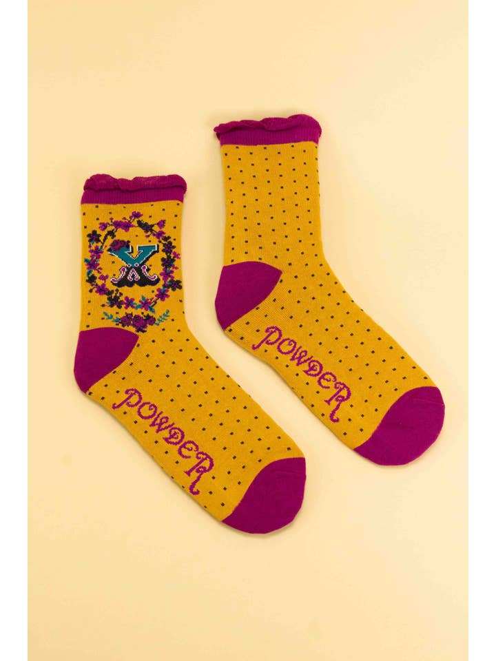 Powder Design - Europe - Wholesale Socks - Women's - Letter Ankle Socks74