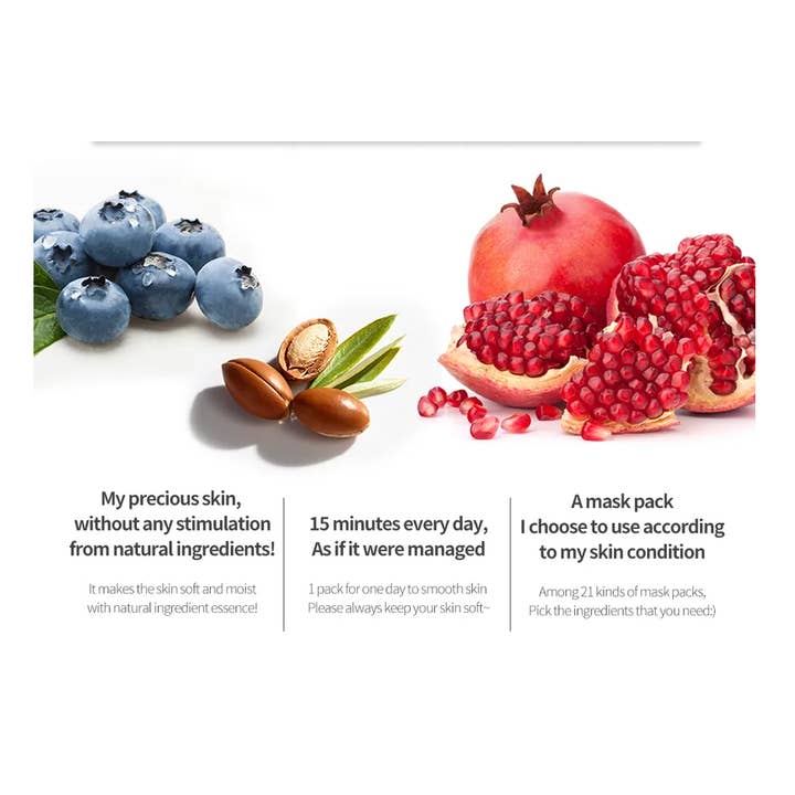 Best Beauty Group - Wholesale Skincare Face Mask - PRETTY SKIN Total Solution Essential Face Sheet Mask15