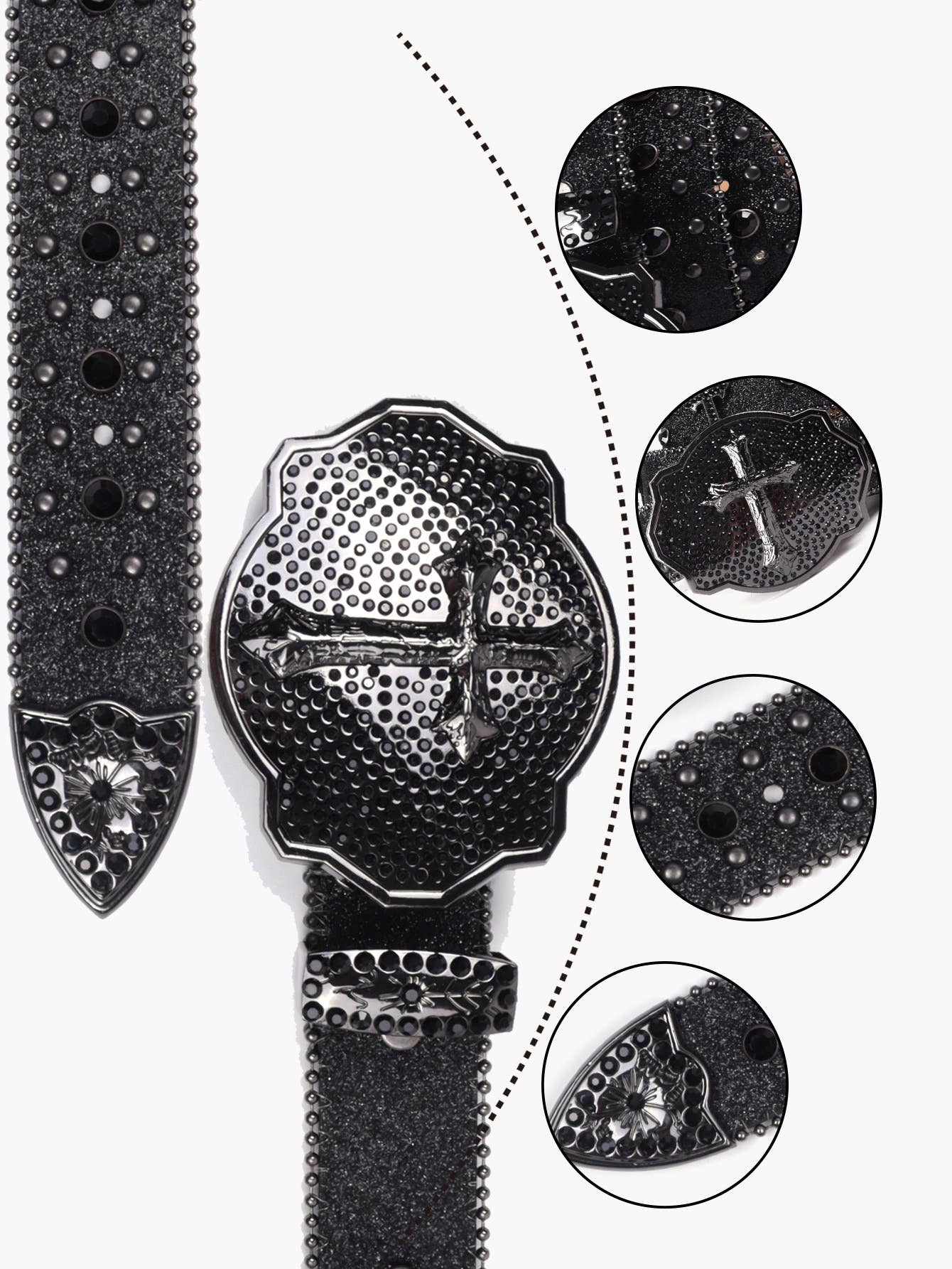 Productseeker - Vente Ceinture – femme - BELT009 Ceinture élégante en strass9