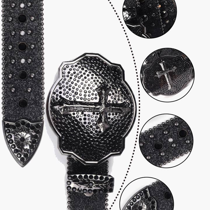 Productseeker - Vente Ceinture – femme - BELT009 Ceinture élégante en strass9