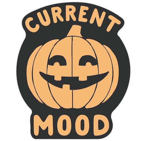 Umore attuale: Adesivo di Halloween per la vendita all'ingrosso da parte di LookHUMAN