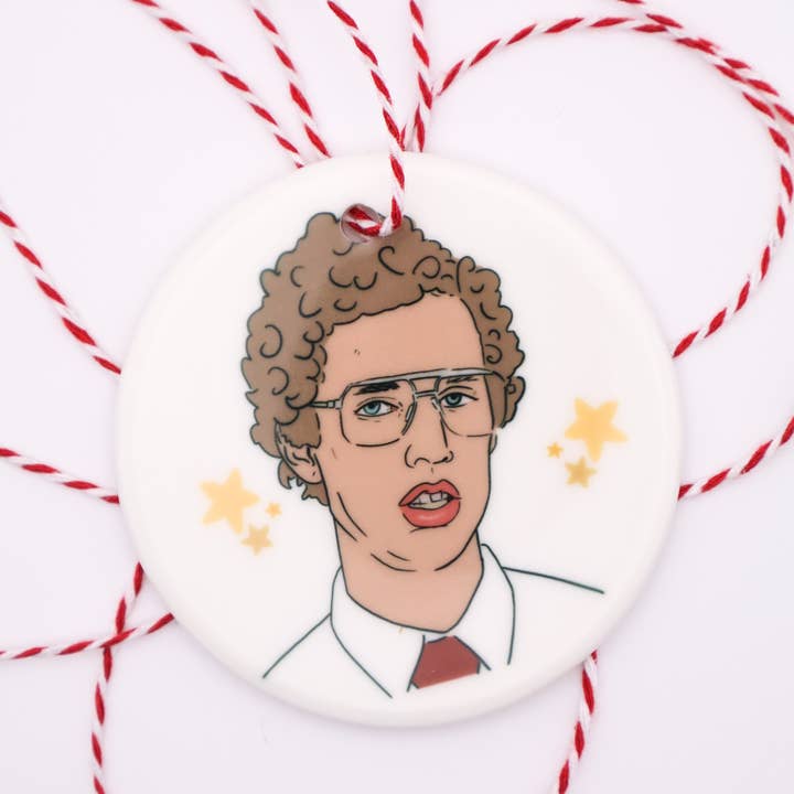 Napoleon Dynamite Pop Culture Christmas Ornament for wholesale by Gaec Studio