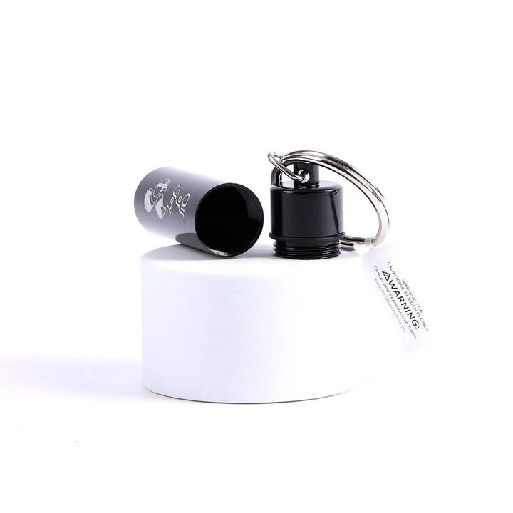 Swanson Christian Products - Wholesale Keychain - Unisex - Key Ring Oil Of Joy Vial - 2.5 Inch Large - Pack of 6