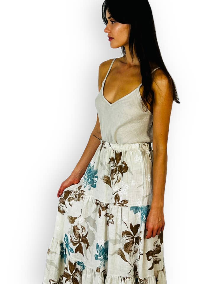 Linos y Textiles - Wholesale Tank Top - Women's - REF 22943 100% LINEN TANK TOP14