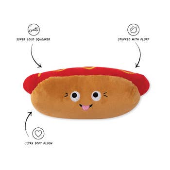 Wholesale Easily Amoosed Plush Dog Toy for your store - Faire
