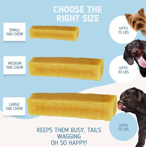 Advance Pet Products - Wholesale Pet Treats - Dog - Gourmet YAK Cheese Chews! Made from Grass Fed, ecologically2