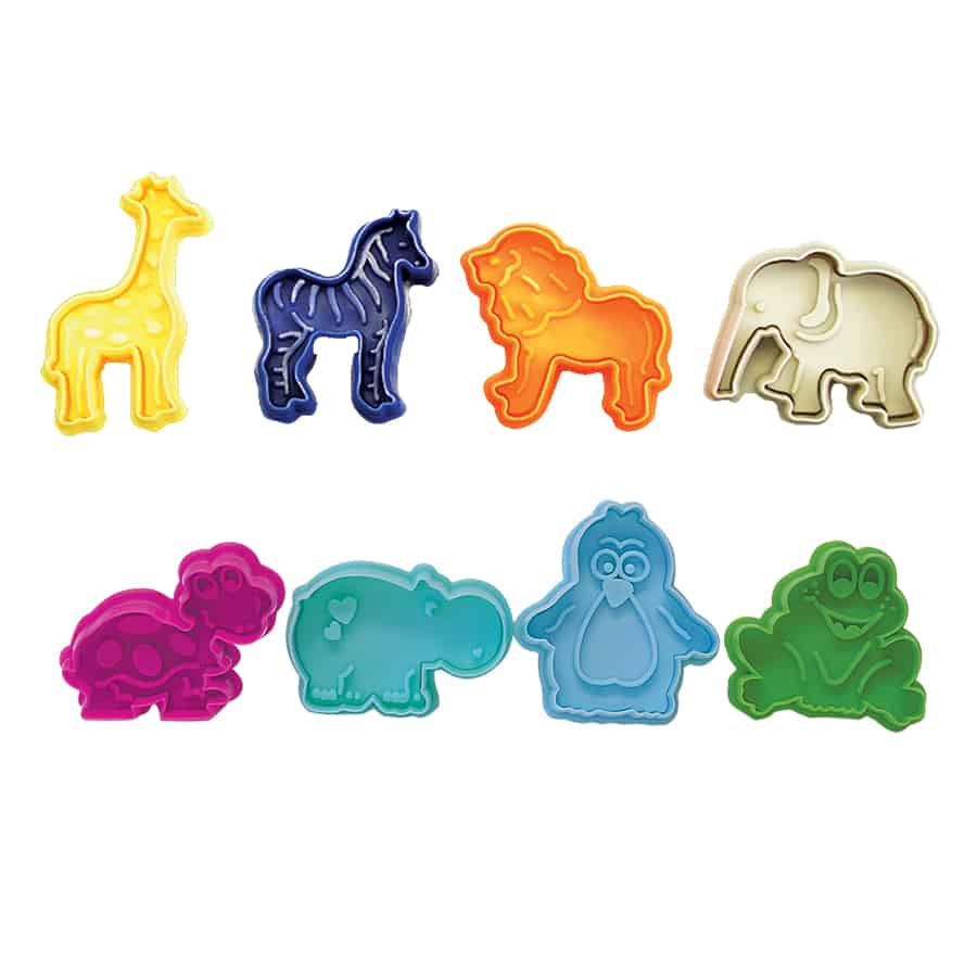 R&M International - Wholesale Cookie Cutter - Party Animal Pastry & Cookie Stampers Set /81