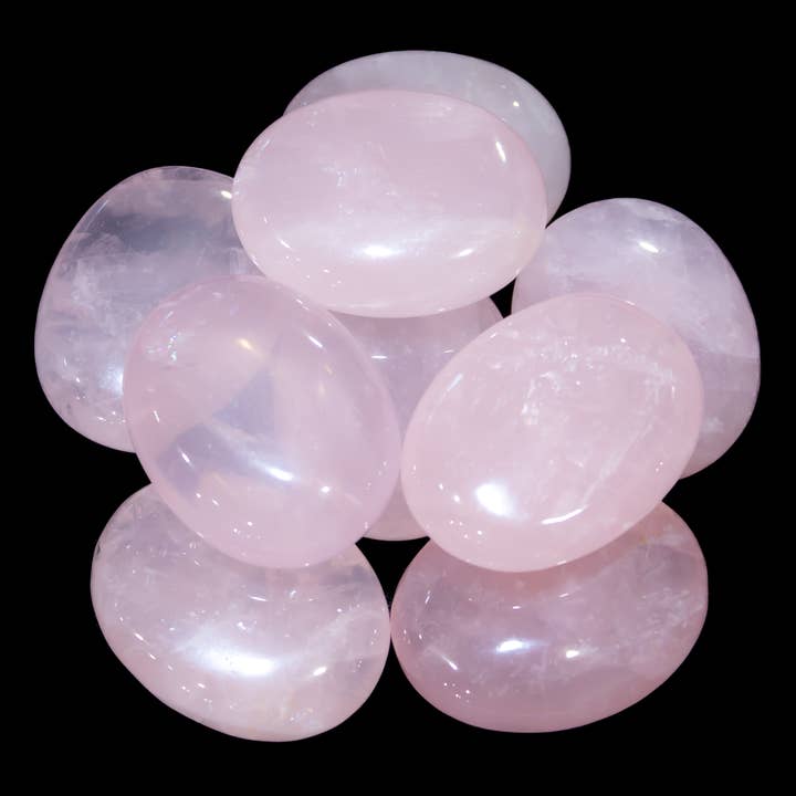 Cuscini di Quarzo Rosa/Pietra Palmare 1kg/2,2lbs per la vendita all'ingrosso da parte di Quasar Gems USA