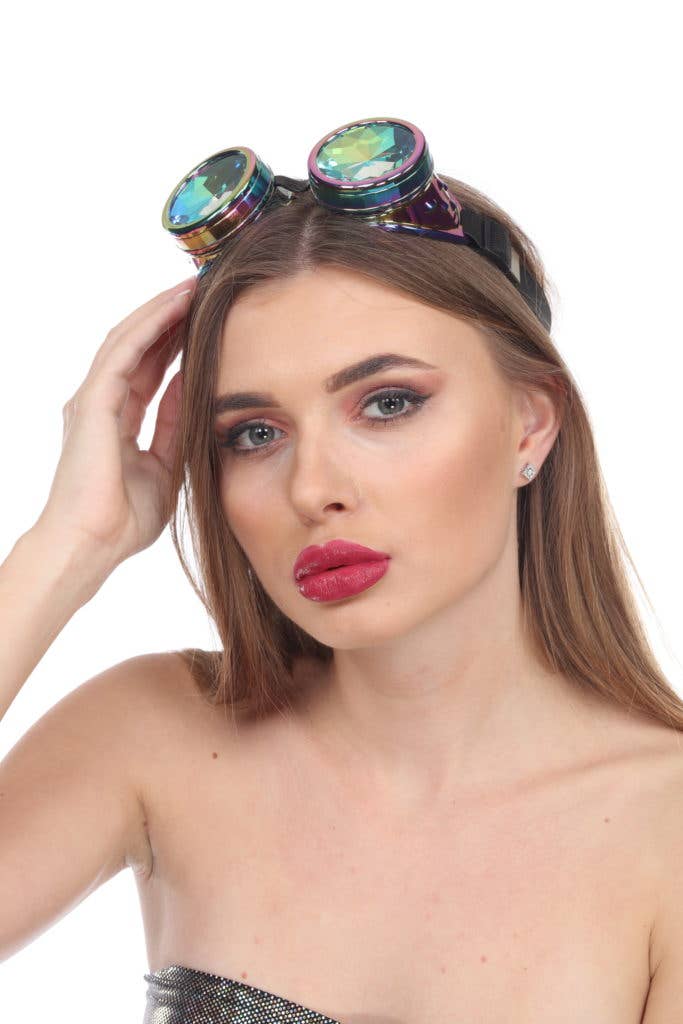 Western Fashion - Wholesale Costume - Unisex - 68741 - Rave Kaleidoscope goggles11
