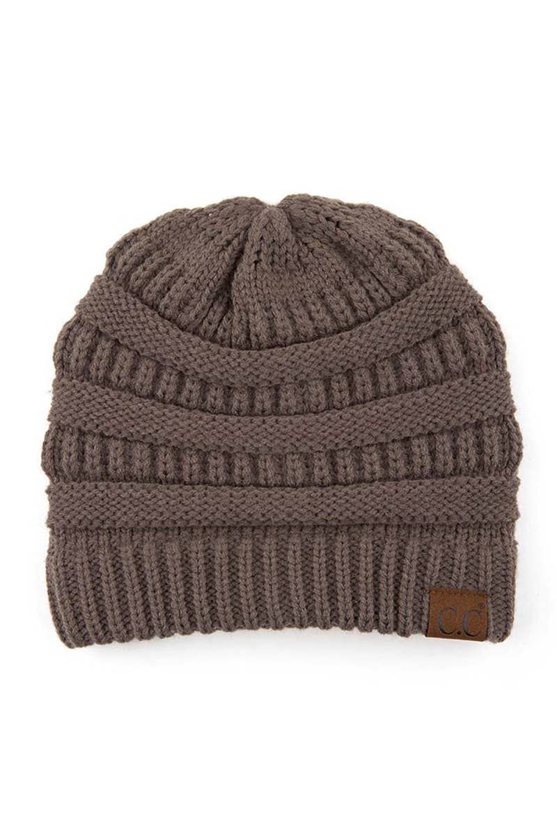 Oblige by G – Großhandel Beanie – Damen – Klassische Strickmütze mit C.C.-Etikett HAT-20A52