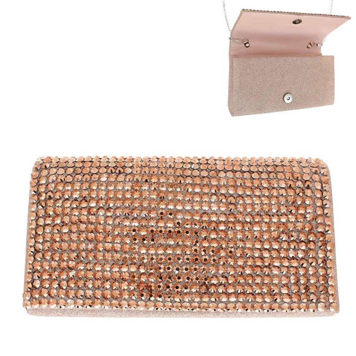 SP Sophia Collection - Vente Pochette – femme - Pochette de soirée Bling en strass2