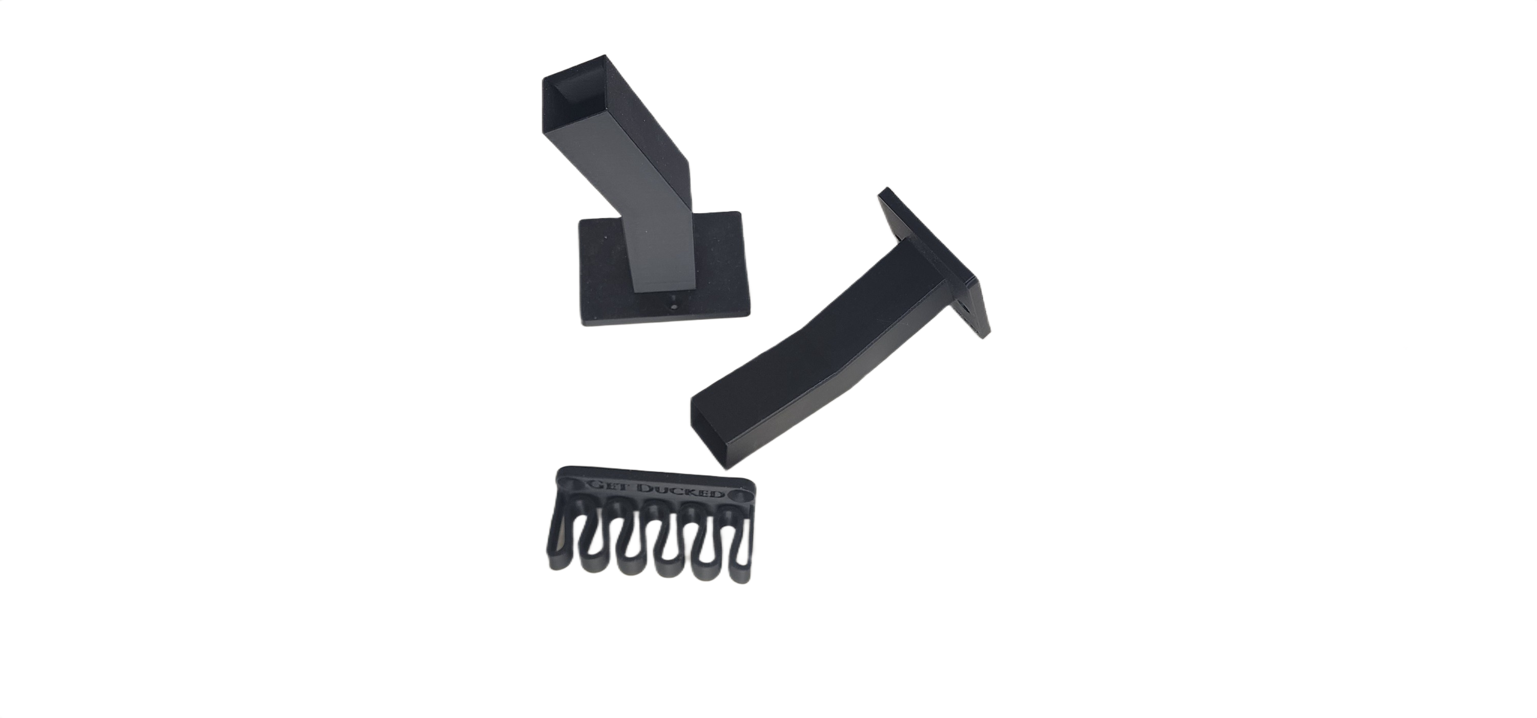 Get Ducked Waterfowl - Wholesale Wall Hook - Trail & Timber™ Plug & Stow Kit — (2) MOJO® Wall Holders + (1) Charging-Wire Holder3