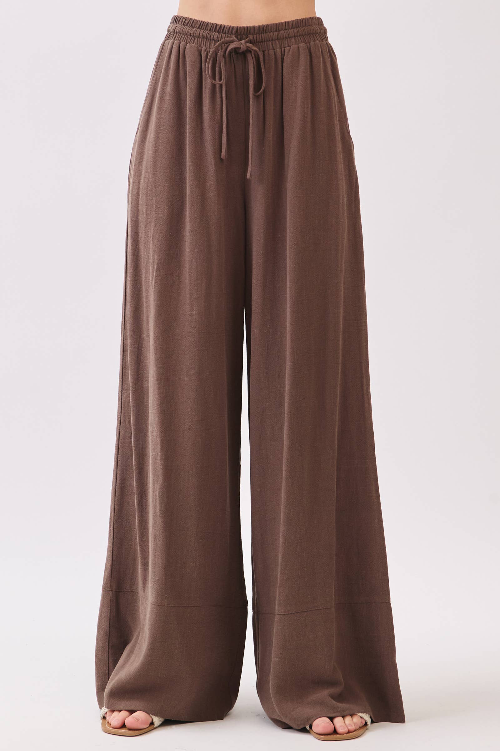 Final Touch - Vente Pantalon – femme - Pantalon large uni - VEP70000512