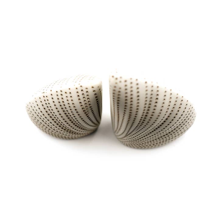 Art Floral Trading LLC - Vendita all'ingrosso Set sale e pepe - Set di macinini per sale e pepe in porcellana artigianale SP056W23 ADA5