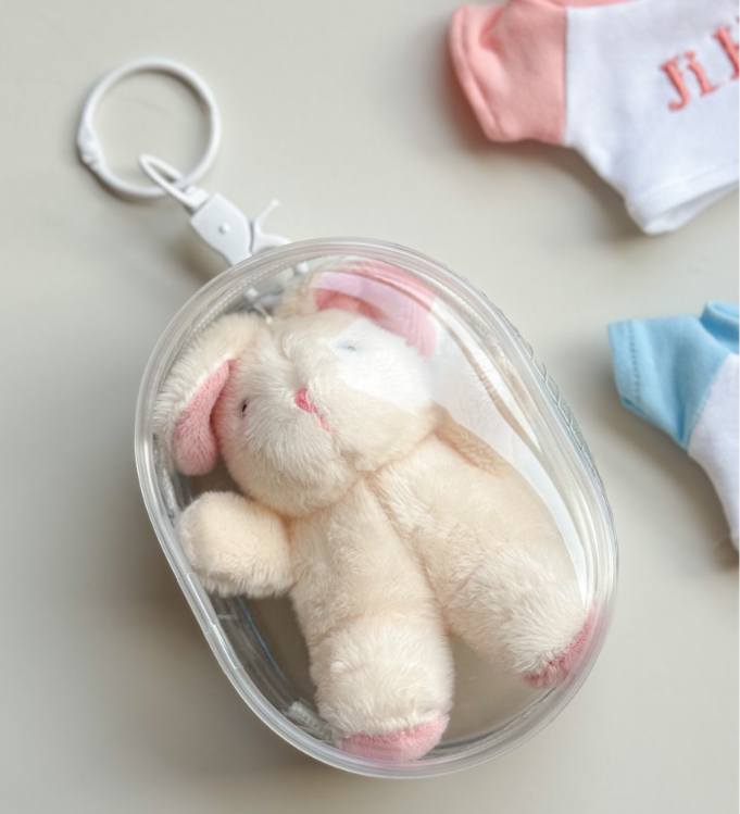 Collectable Toy Clear Gacha Pouch Storage - Bag Charm  for wholesale on Faire2