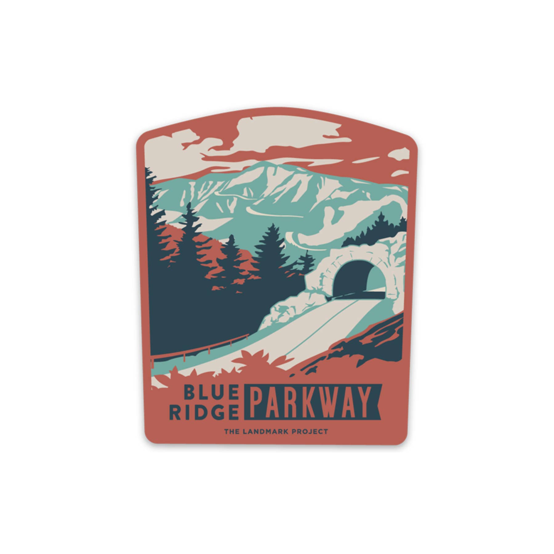 The Landmark Project - Wholesale Sticker - Blue Ridge Parkway Sticker1